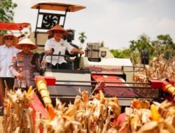 Panen Raya Jagung Kuartal III, Kapolri Tegaskan Komitmen Wujudkan Lumbung Pangan Dunia