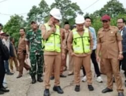 Pemkab Rejang Lebong Fokus Bangun Jalan Desa, Bupati Tinjau Sejumlah Titik