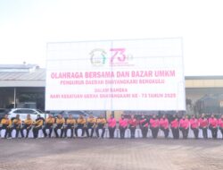 Kapolda Bengkulu Ajak Polri dan Bhayangkari Perkuat Kebersamaan Lewat Olahraga dan Bazar UMKM HKGB ke-73