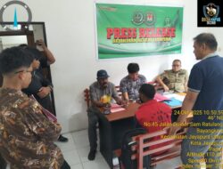 Personel Satgas Operasi Damai Cartenz Laksanakan Penyerahan Tersangka dan Barang Bukti Tahap II di Kejaksaan Negeri Jayapura