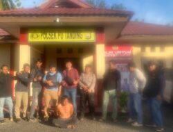 Polsek Padang Ulak Tanding Ringkus Pemilik Senpi Ilegal di Bukit Batu