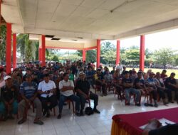 Sosialisasi PT. API di Napal Putih Berlangsung Alot, Warga Pertanyakan Status Lahan Diduga HPT
