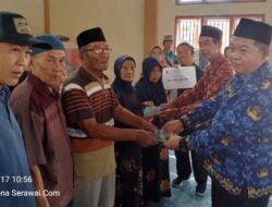Pemerintah Desa Duku Ilir Salurkan BLT Dana Desa Tahap III Tahun 2025