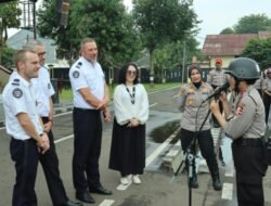 Kunjungan Delegasi Kepolisian Prancis Perkuat Kerja Sama dan Motivasi Calon Bintara Polwan