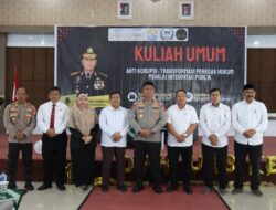 Wakapolda Bengkulu Berikan Kuliah Umum tentang Anti Korupsi di Universitas Muhammadiyah Bengkulu