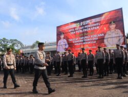 Polda Bengkulu Gelar Apel Siaga Tanggap Darurat Bencana Hidrometeorologi