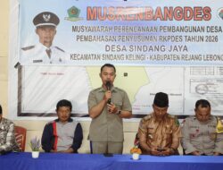 Desa Sindang Jaya Mantapkan Langkah Pembangunan, Kades Andri Jendro: Musyawarah Jadi Pondasi Kemajuan
