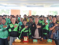 Momen Bersejarah, Kapolda Bengkulu Dinobatkan sebagai Bapak Ojol Provinsi Bengkulu