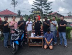 Polsek Selupu Rejang Bekuk Pelaku Pencurian Pedagang Yakult Keliling di Desa Cawang