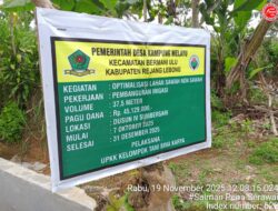 Ketua Kelompok Tani Pastikan Anggaran Irigasi Tepat Fungsi, Progres Baru 70%