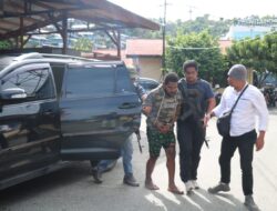 Pelaku Pembunuhan Nakes Kiwirok Berhasil Ditangkap Satgas Operasi Damai Cartenz di Keerom