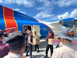 Polda Sumut Terima Bantuan Logistik Korban Bencana, Langsung Didistribusikan