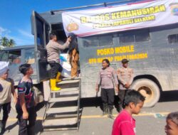 Polres Tapanuli Selatan Salurkan Bantuan Sosial untuk Korban Bencana Alam di Kelurahan Reniate