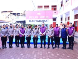 Tim Trauma Healing Ops Aman Nusa II Tinjau Posko Pengungsian di Kota Padang