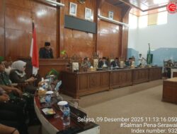 Regulasi Daerah Diperkuat: DPRD Rejang Lebong Ketok Palu Lima Perda Baru