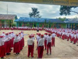 SD Negeri 105 Rejang Lebong Rutin Gelar Upacara Bendera Setiap Senin, Tanamkan Disiplin dan Nasionalisme Siswa