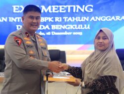 Wakapolda Bengkulu Pimpin Exit Meeting Pemeriksaan Interim Laporan Keuangan Polri TA 2025 oleh BPK RI