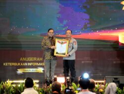 Polri Peringkat Pertama Nasional Monev KIP 2025 dengan Nilai 98,90