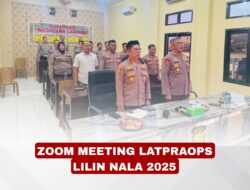 POLRES KAUR IKUTI LATPRA OPS LILIN NALA 2025 SECARA DARING