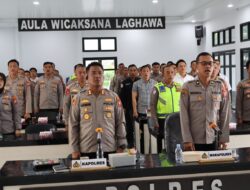 Zoom Meeting Latpraops Lilin Nala 2025, Polres Rejang Lebong Perkuat Kesiapan Pengamanan Nataru