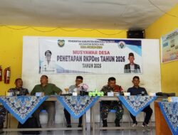 PEMDES Gunung Kayo Adakan Penetapan RKPDes Tahun 2026