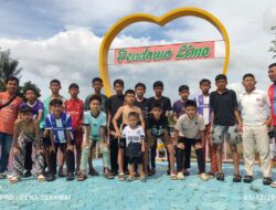 Keceriaan Atlit SSB Abhiseva Kaur Warnai Pesona Wisata Alam Pendowo Limo Rejang Lebong