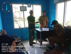 Pemdes Air Mundu Salurkan BLT November–Desember 2025 kepada 13 KPM