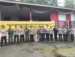 Kapolda Bengkulu Tinjau Pos Pengamanan dan Pos Pelayanan Ops Lilin Nala 2025 di Padang Ulak Tanding