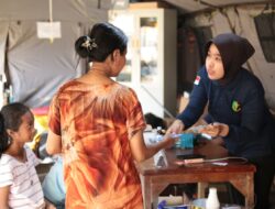 Antisipasi ISPA Pascabanjir, Posko Kesehatan Polri Aktif Layani Masyarakat Aceh Tamiang