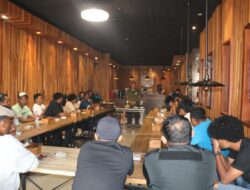 Satgas Humas Operasi Damai Cartenz-2025 Perkuat Sinergi Media Lewat Silaturahmi di Timika
