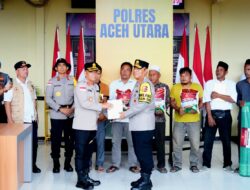 Polri Salurkan Bantuan dan Kerahkan Alat Berat untuk Percepat Pemulihan Banjir di Aceh Utara