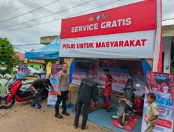 Ringankan Beban Warga, Polri Hadirkan Layanan Servis Kendaraan Gratis di Padang Pariaman
