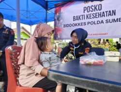 Wujud Kepedulian Polri, Pelayanan Kesehatan Gratis Bagi Korban Banjir Bandang Padang Pariaman