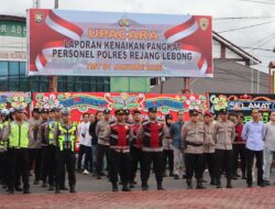 Apel Pengamanan Malam Tahun Baru 2026, Kapolres Rejang Lebong Tekankan Profesionalisme dan Pelayanan Humanis