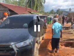 Polri Gerak Cepat Perbaiki Jembatan Pandan, Akses Utama Warga Tapteng Ditargetkan Segera Pulih