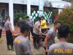 Komitmen Pemulihan Pascabencana, Polri Pastikan SMPN 2 Langsa Siap Digunakan Kembali