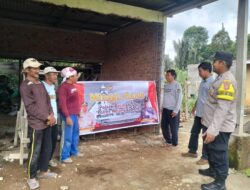 Polsek Bermani Ulu Gelar Minggu Kasih, Pererat Komunikasi dengan Masyarakat