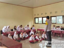 Police Go to School, Polsek Sindang Dataran Berikan Edukasi Kamtibmas di SMPN 23 Rejang Lebong