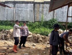 Polri Bangun 100 Unit Huntara untuk Warga Terdampak Bencana di Kapalo Koto, Padang