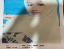 Remaja Perempuan Dilaporkan Hilang di Curup Selatan, Polisi Lakukan Penyelidikan