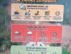 Polres Rejang Lebong Imbau Warga Waspada Hujan Lebat dan Tanah Longsor