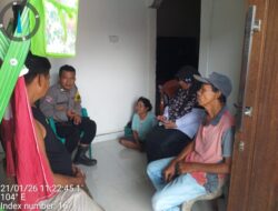 Perkuat Kamtibmas, Bhabinkamtibmas Polsek Kota Padang Sambangi Warga Kelurahan Bedeng SS