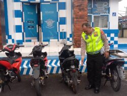 Satlantas Polres Rejang Lebong Tertibkan Knalpot Brong di Kota Curup