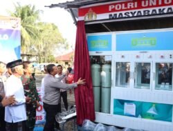 Peduli Pascabencana, Polres Pidie Jaya Hadirkan Depot Air Minum RO Gratis di Pos Satlantas
