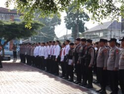 Kapolres Rejang Lebong Tekankan Disiplin dan Larangan Keras Terlibat Narkoba