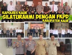Kapolres Kaur Baru Bangun Sinergi, Laksanakan Kunjungan Silaturahmi ke Forkopimda