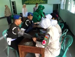 Polres Rejang Lebong Ambil Bagian Donor Darah HUT Persit Kartika Chandra Kirana 2026, Wujud Sinergitas TNI–Polri