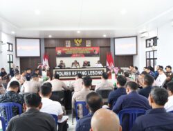 CJS Gathering Polres Rejang Lebong, Perkuat Koordinasi Antar Penegak Hukum Percepat Penanganan Perkara