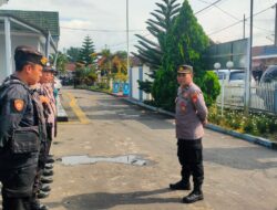 Polres Rejang Lebong Perkuat Pengamanan Lapas Kelas II A Curup, Situasi Tetap Kondusif