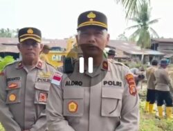 Gotong Royong Berkelanjutan, Polres Aceh Selatan Normalisasi Sungai dan Saluran Air Pascabanjir Trumon Tengah